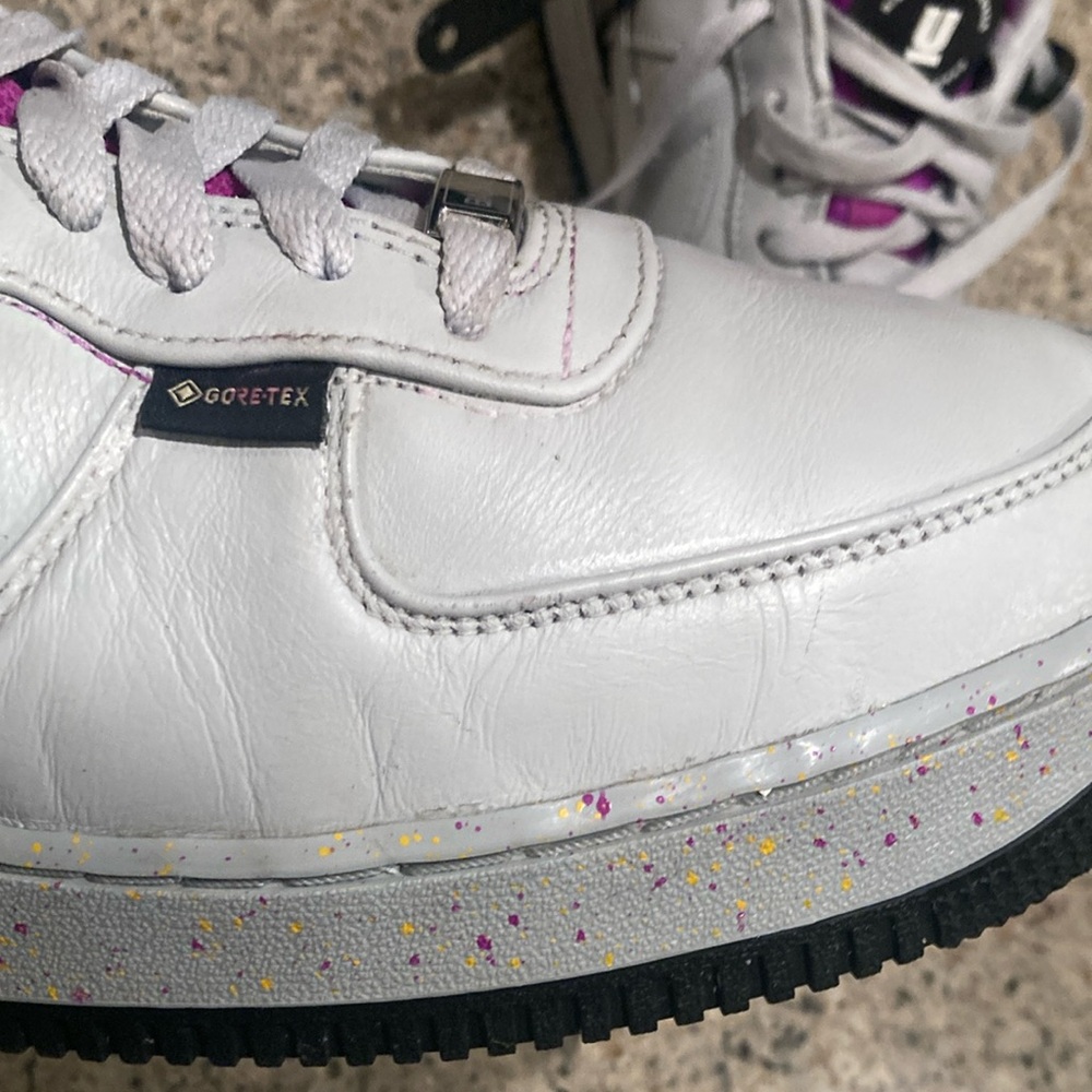 Size 10.5 Men’s - Nike Undercover x Air Force 1 SP GORE-TEX Low Grey Fog - Picture 11 of 16